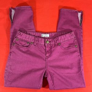 Purple Free People Jeans